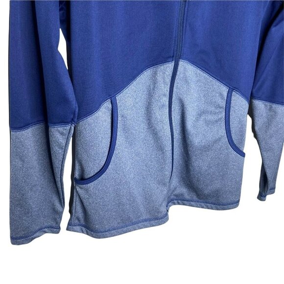 The North Face Jacket Women's Size Small Blue Colorblock Zip Front Pockets EUC - Picture 8 of 9